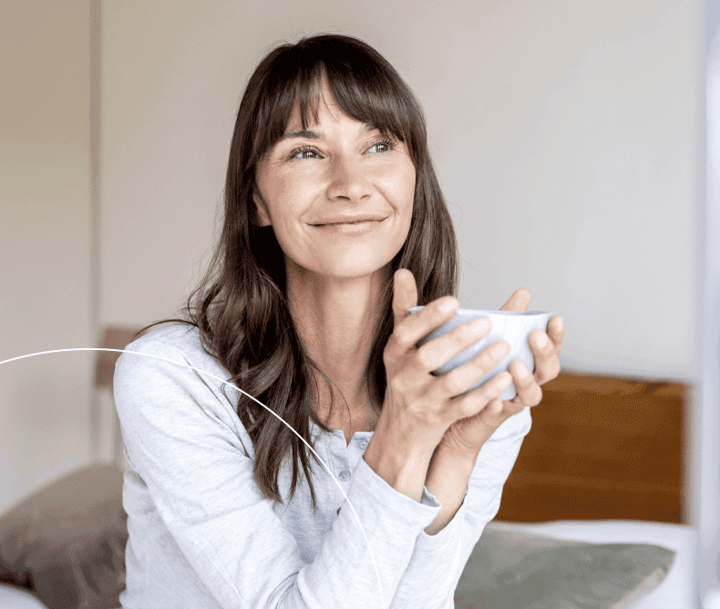 woman-drinking coffee